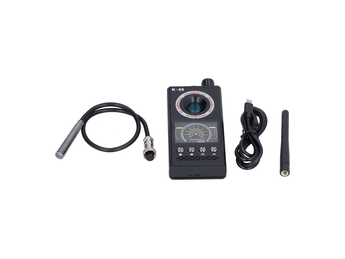 Detector de câmeras ocultas protetor de privacidade buscador de sinais eletrônicas K68