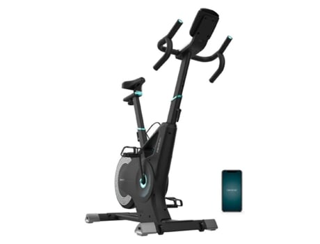 Bicicleta Indoor De Resistência Combinada Ar E Magnética. App. Suporte Para Dispositivo E Porta Garrafas. Monitor Do Ritmo Cardíaco Com Fita Cecotec