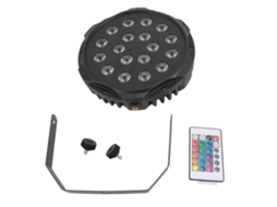 Luz de Palco Led EOOCOO (cor Completa Rgb, Controle por Som)