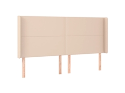 Headboard, Headboards Vidaxl Marrom Couro Artificial (183 X 16 X 118/128 Cm)