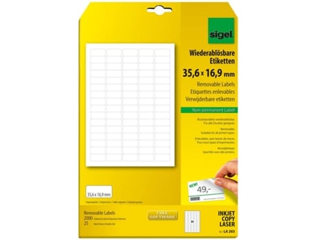 Etiquetas Autocolantes  LA203