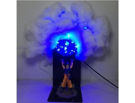 DX20375-Dragon Ball Z Son Goku Genki damaSpirit Bomb Cloud DIY LED Night Lights Anime DBZ Led Table Lamp YWEI