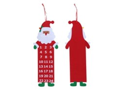 Laxiscreed Calendário De Natal Para Idosos Com Boneco De Neve Em Feltro - 1 Peça