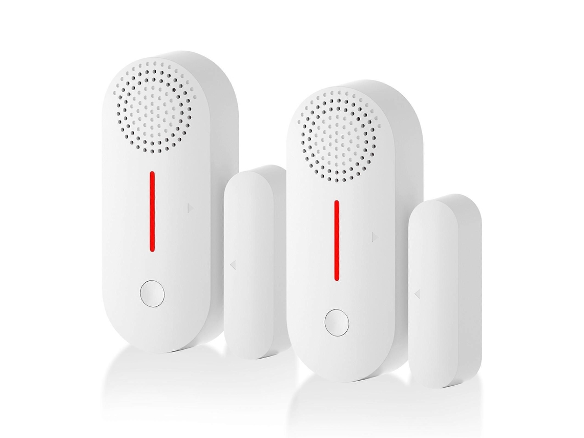 Sensor De Alarme Inteligente Wi-fi Para Portas E Janelas, Dispositivo De Alerta Sem Fio Compatível Com Tuya, Detecção De Movimento, Notificação S