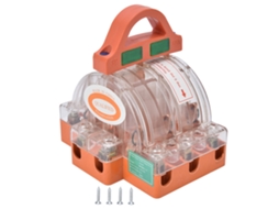 Interruptor De Lâmina De 3 Polos 380v 32a Com Indicador Led, Cobre, Câmara Transparente, Desvio Duplo Para Eletrodomésticos