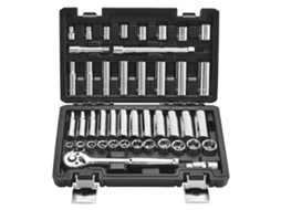 Conjunto De Chaves De Caixa Vevor 44 Unidades Acionamento 9,5 Mm Reparação Automóvel