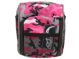 Bolsa para Guidão de Bicicleta Mali Multifuncional Impermeável Rosa