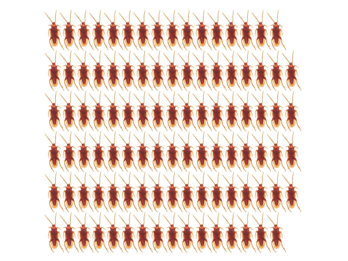 100 Baratas Falsas De Simulação, Brinquedos De Pegadinha Para O Halloween E Dia Da Mentira Ly Ebike