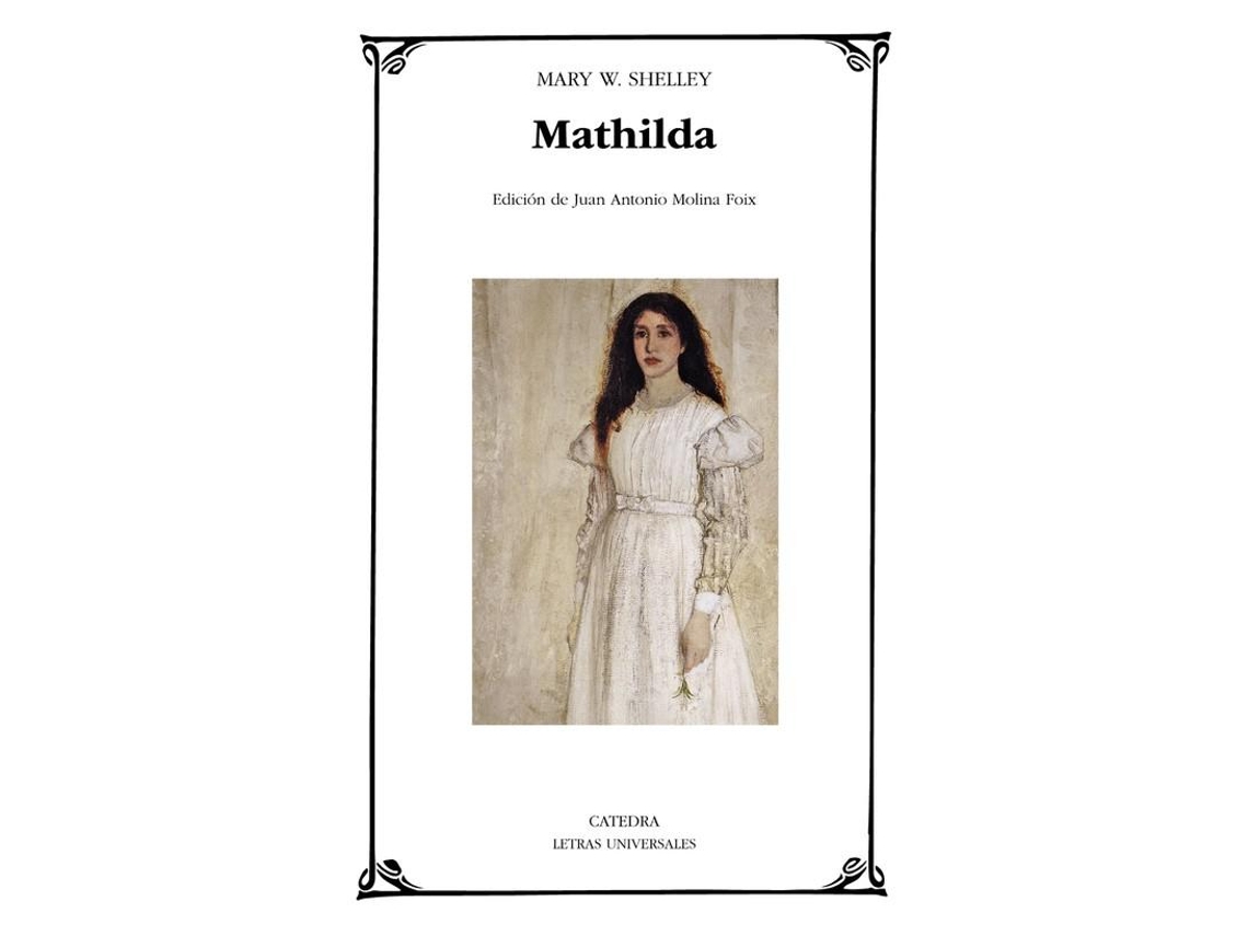Livro Mathilda de Mary W Shelley (Espanhol)