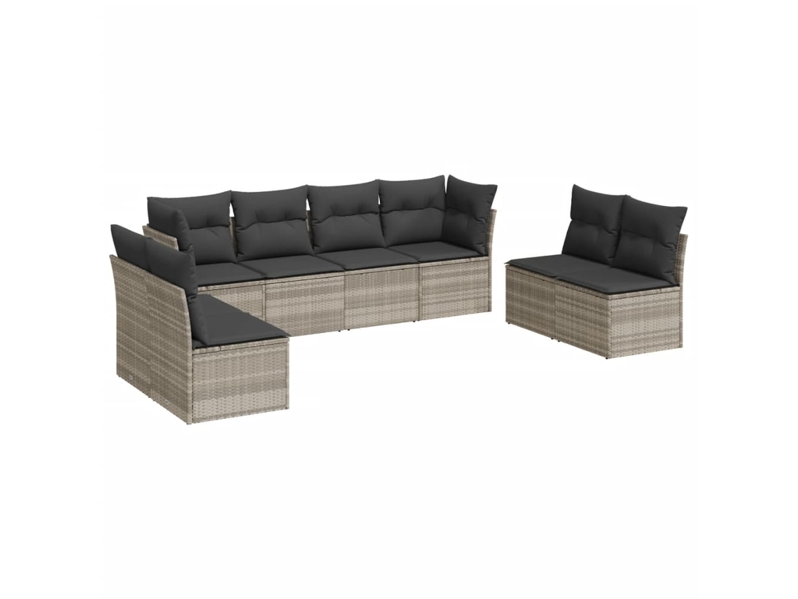 Garden Sofa Set, Garden Sofa Sets Vidaxl Cinzeto Rattan / Vime (n/a)