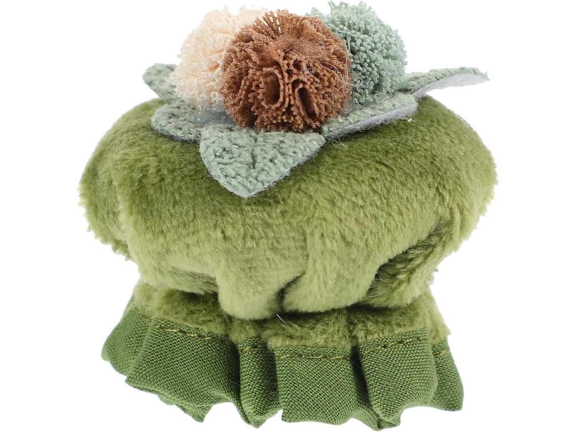 Protetor De Maçaneta Tecido Abaodam, Redondo, Para Gavetas, Com Estampa Floral Decorativa, Ideal Para Uso Doméstico