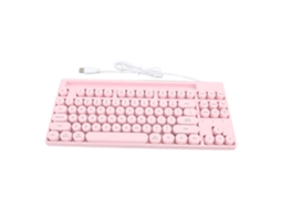 Teclado Gamer com Iluminação e Suporte LAXISCREED