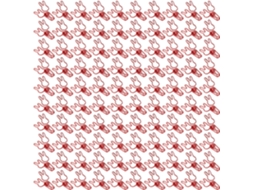 100 unidades de alfinetes de papel no formato Coelho Fofo, com forte poder de fixação, alfinetes metálicos Mini Ocos.