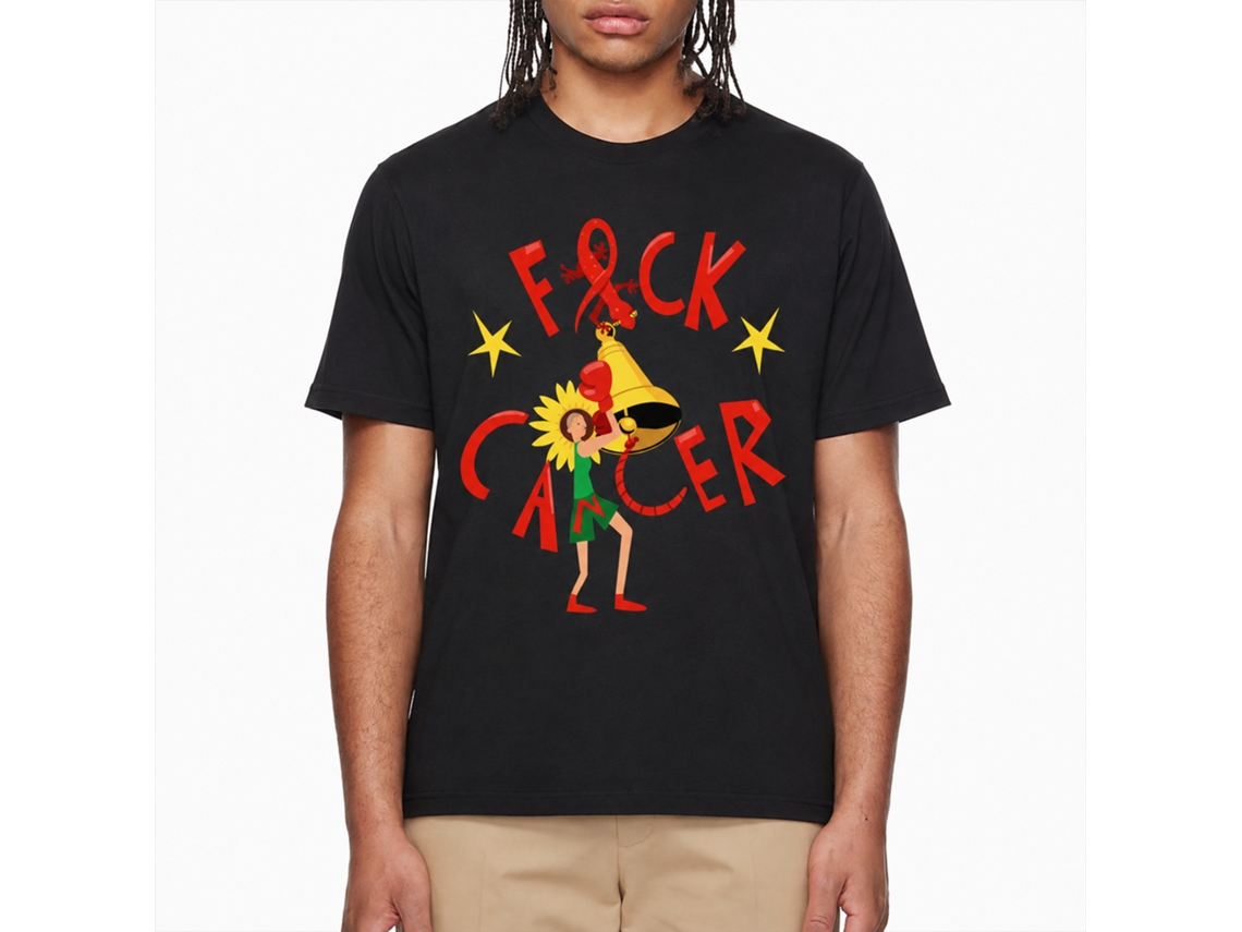 Rockinstone F*ck Cancer T-shirt Unique Designer Style