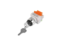 Chave Seletora De 2 Posições Com Chaves Travamento Para Circuito Aberto/fechado 220v