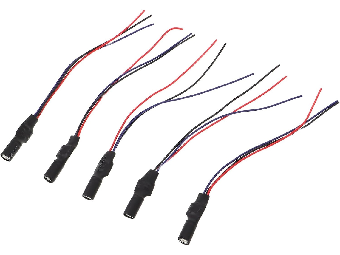 Kit De 5 Filtros Retificadores Para Relé De Câmera De Ré De 12v
