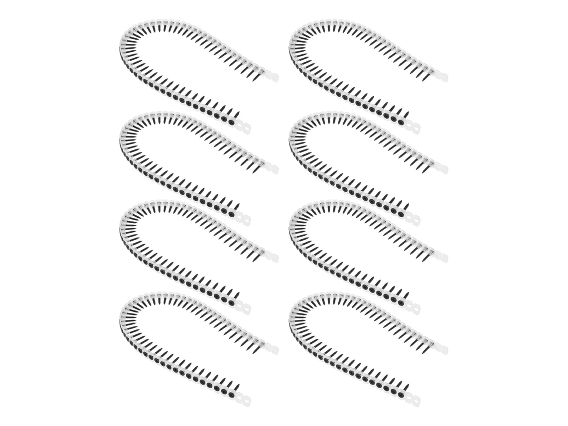 1000 Parafusos Autoperfurantes para Drywall com Fita Plástica, Montagem Rápida na Parede, Espelhos SFUSHOS