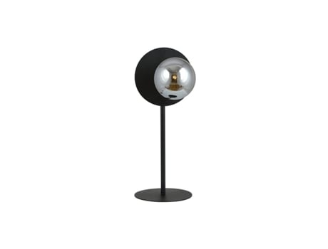 Candeeiro de Mesa Oslo Aço Preto 20X50X20 Cm EPIKASA