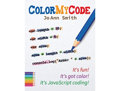 Livro ColorMyCode de Jo Ann Smith (Inglês)