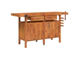 Workbench, Workbenches Vidaxl Marrom Madeira De Acácia (n/a)