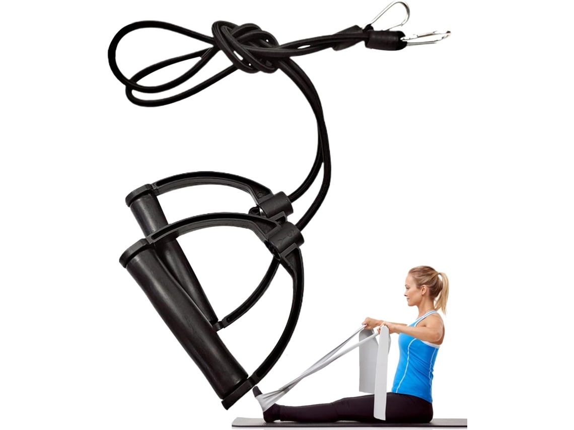 Faixas Elásticas De Resistência Para Exercícios Com Alças | Cintos Elásticos, Equipamento Ginástica