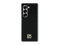 Capa Logótipo Padrão Pilha para Samsung Galaxy Z Fold 6 DKNY Pele Sintética Multicor