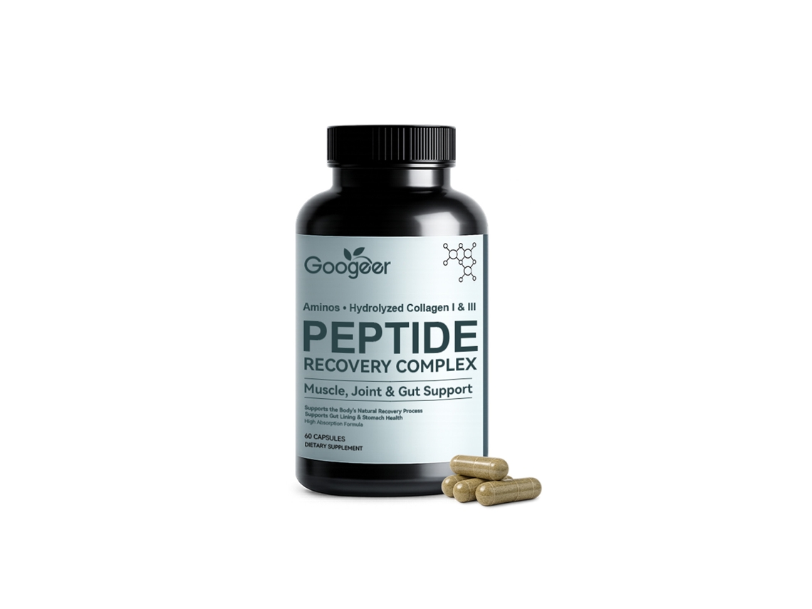 Cápsulas Googeer Multi peptídio Nutricionais