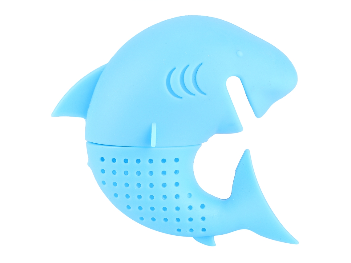 Infusor de Chá Silicone Animal Cute LAXISCREED Azul