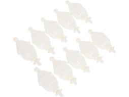 Conjunto De 8 Peças Acessórios Para Mosquiteiro, Decoração Plástica Para Quarto, Incluindo Ponteira Para A Haste Do