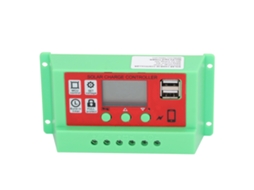 Controlador De Carga Solar Laxiscreed Com Ecrã Lcd E Regulação Pwm Para Painéis Solares