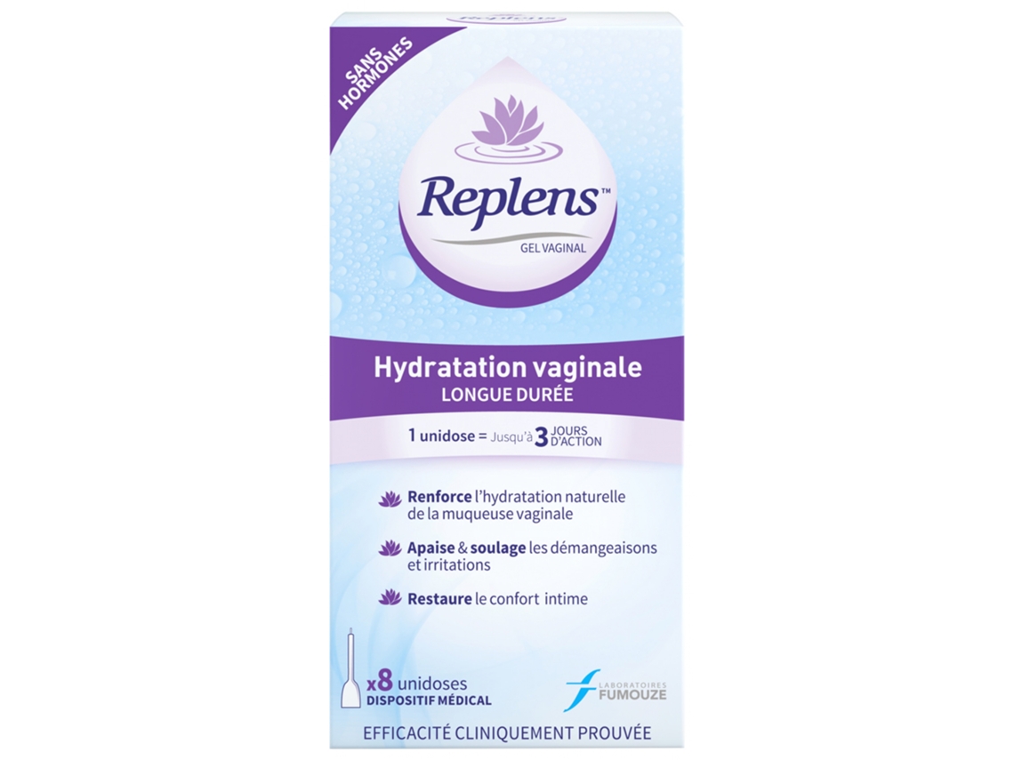 LABORATOIRES FUMOUZE Replens Gel Vaginal 8 Doses Únicas