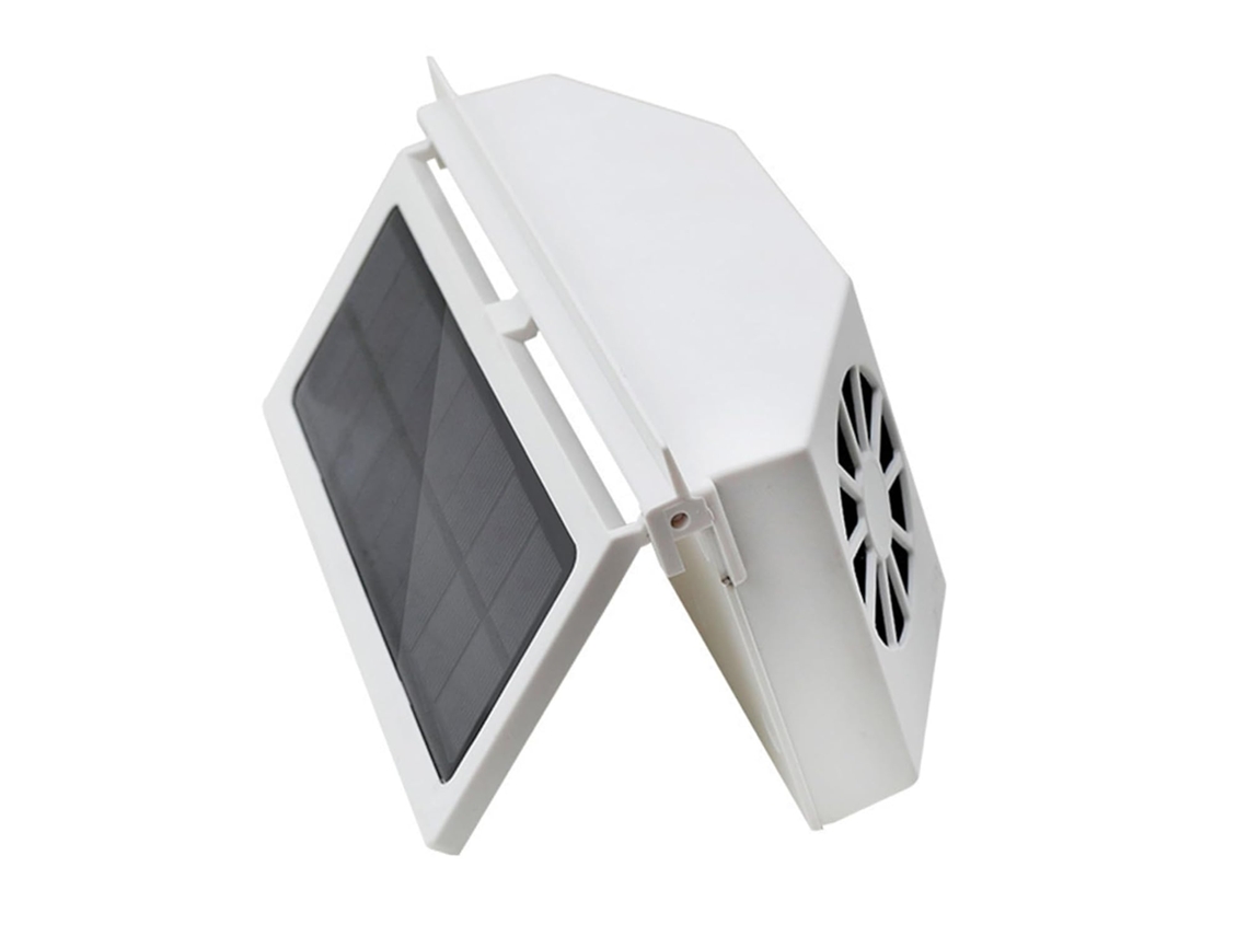 Ventilador Solar Para Carro, Ideal Para Um Ambiente De Verão, Com Sistema De Extração Ar, Economia De Energia E