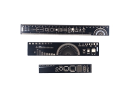 Régua de Engenharia Pcb YURU, 3 tamanhos | S/MARCA