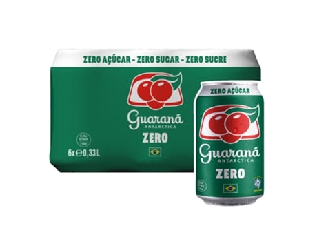Refrigerante com Gás Guaraná Zero ANTARCTICA