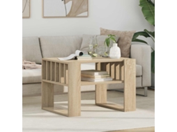 Vidaxl Mesa De Centro Carvalho Sonoma 66 X 49,5 X 45 Cm