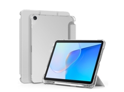 Capa Com Suporte Para Caneta Para Tablet Honor Gt 11.5 Polegadas, Transparente Rígida Com Três Dobras. Cinza Hexinyigjly