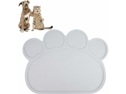 Tapete de Silicone Antiderrapante para Tigela de Ração de Cães e Gatos AQUAFORGE