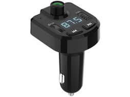 Carregador Bluetooth Yizhood Bt36 Dual Usb Universal Preto