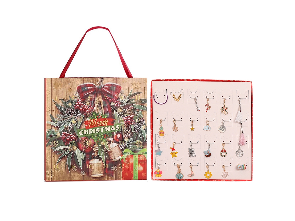 Calendário De Contagem Regressiva De Natal Jóias Advent