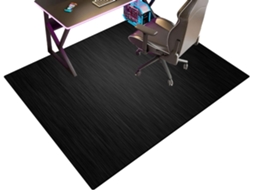 Tapete Protetor Cadeira Escritório 70 X 100 Cm Piso Parquet Laminado Azulejo Azul Pisos Rígidos,