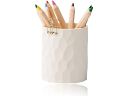 Porta, Canetas Minimalista, Canetas de Silicone À Prova D' Água, Material de Escritório, Branco BRILVIBERA