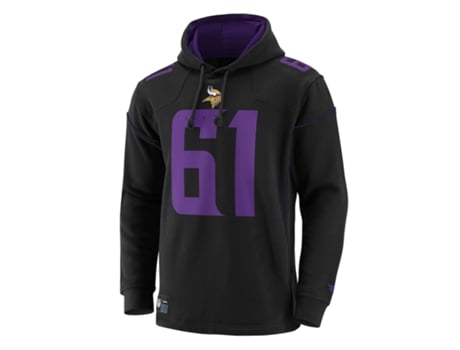 Sweatshirt de Homem FANATICS Miami Vikings Franchise Sintetico Preto (S)