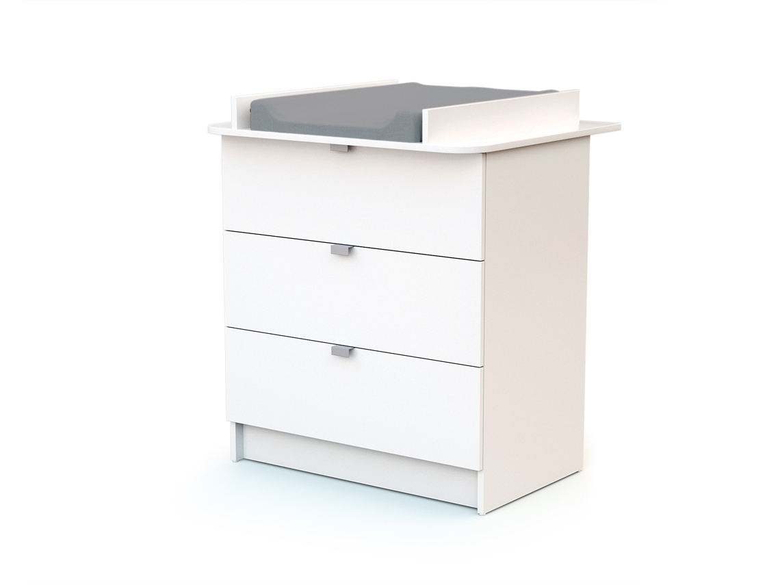 Cómoda Muda-Fraldas WEBABY (Branco)