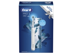 Escova de Dentes Elétrica ORAL-B Pro 1 750 Design Branco