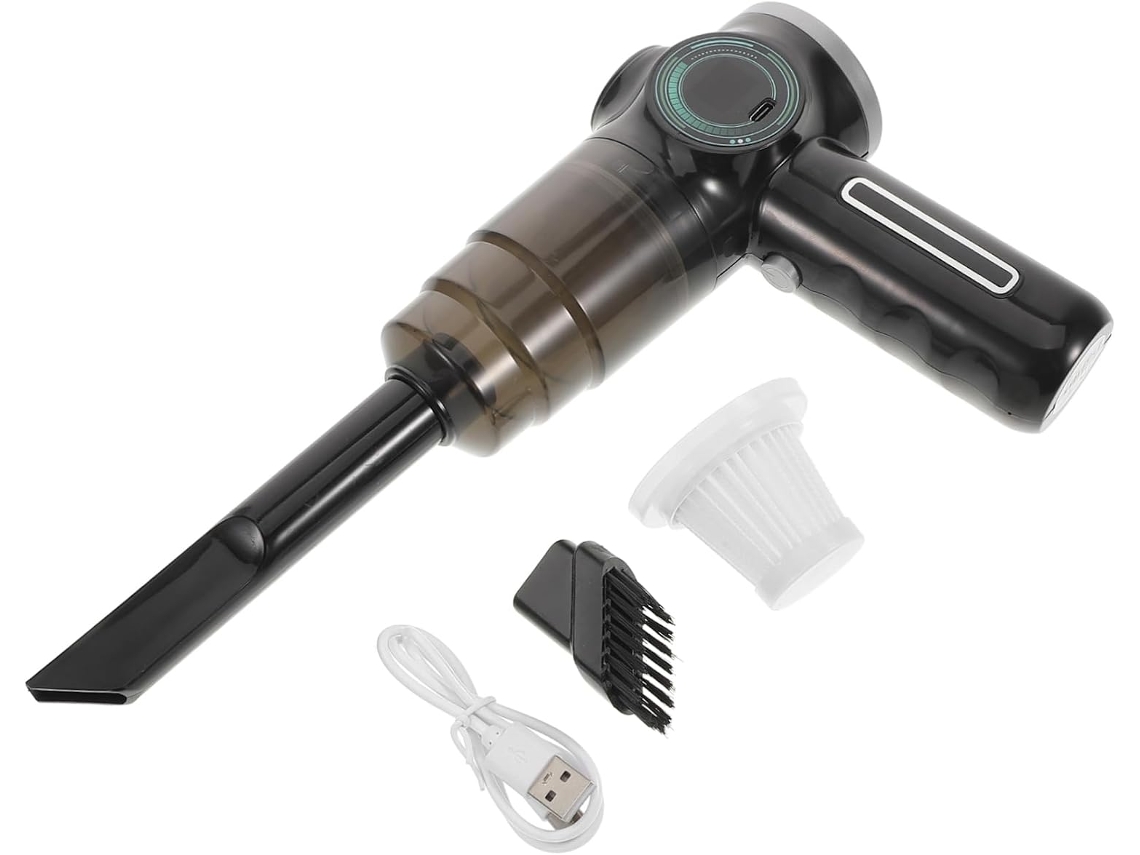 Aspirador De Pó Portátil Sem Fio Para Carro Compacto E, Potente, Limpeza Sem Esforço Para Uso Em Qualquer Lugar