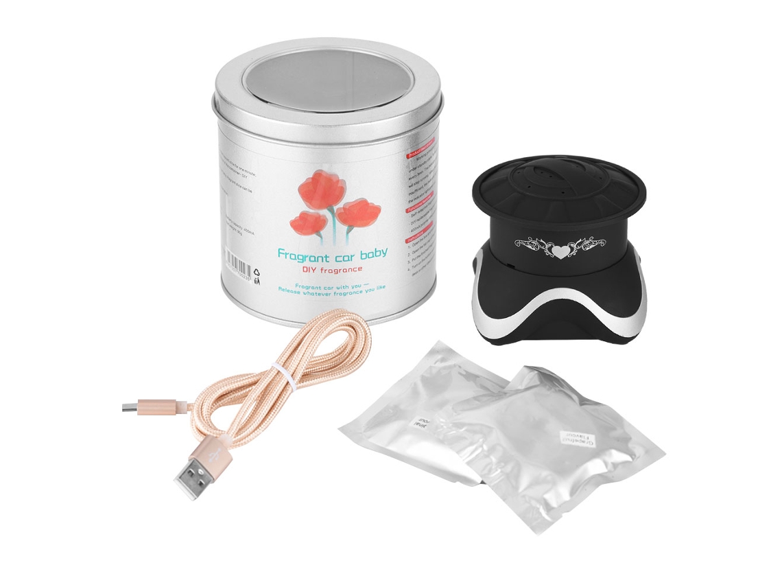 Difusor De Aromas Veicular Purificador E Decorador De Interior
