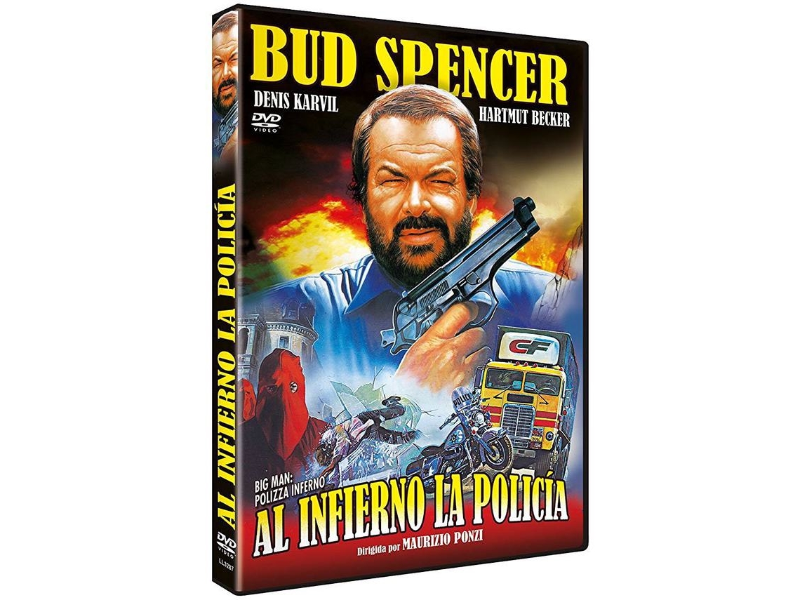 DVD Big Man: Polizza Inferno (1988) / Al Infierno La Policía (Edição em Espanhol)
