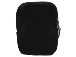 Funda Para Botella De Água Antideslizante Impermeável Com Correia Ajustável E Bolsa Para Telefone, Grande Capacidade Para Camping E Corrida Preta