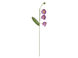 Laxiscreed Flor De Malha Bell Orchid Lilás Para Decoração E Bricolage