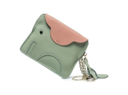 Bolsa De Mulher Criativa Fofa Design Pele Verde (11x14x1.5cm)*